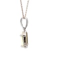 White Opal Silver Pendant