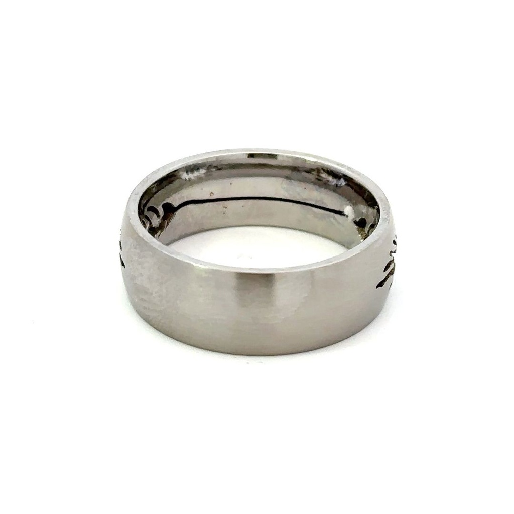 Stainless Steel Fish Skeleton Ring