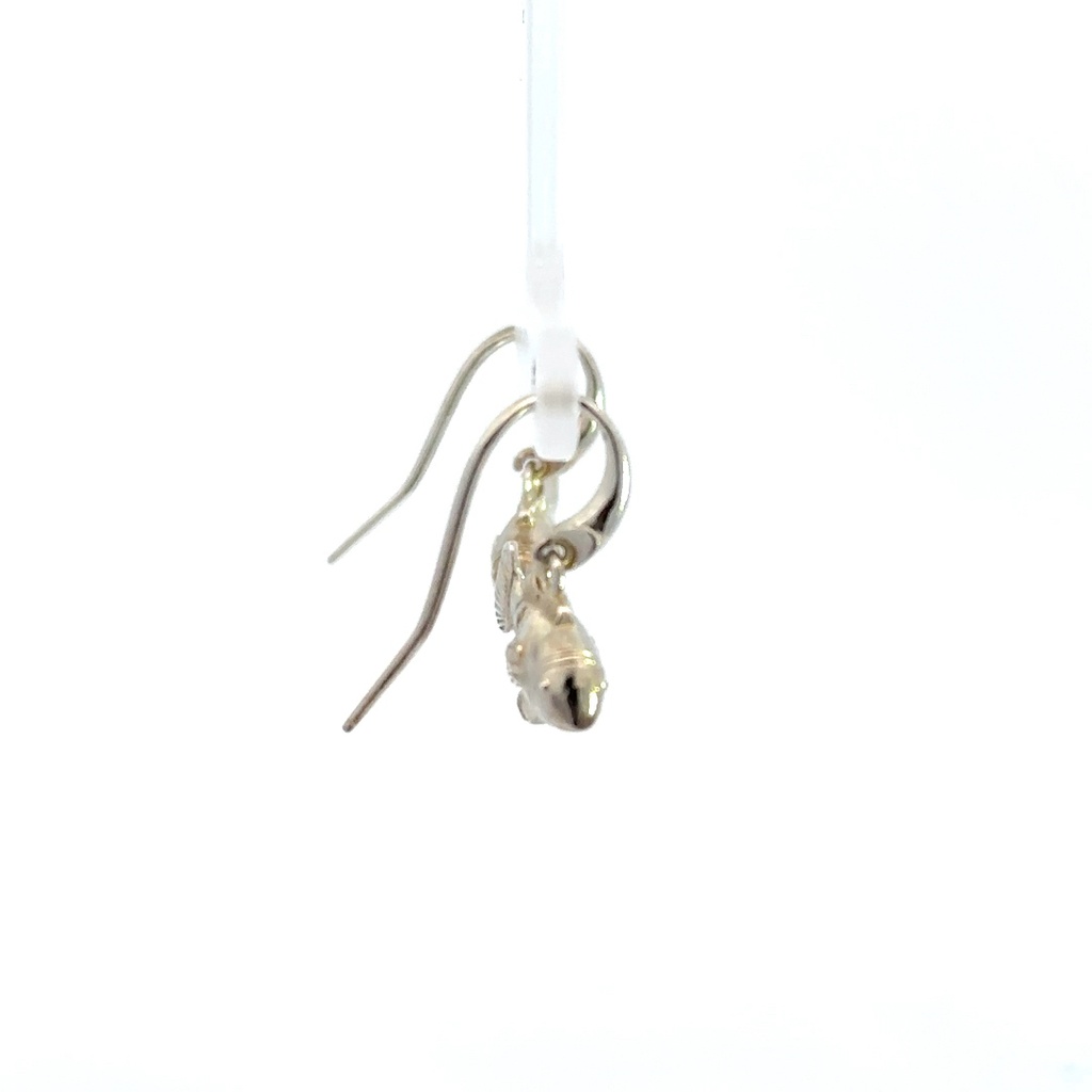 Clownfish Earrings In Sterling Silver