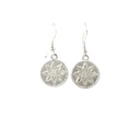Sterling Silver Star Goroka Earrings