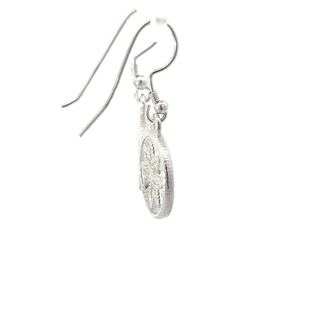 Sterling Silver Star Goroka Earrings
