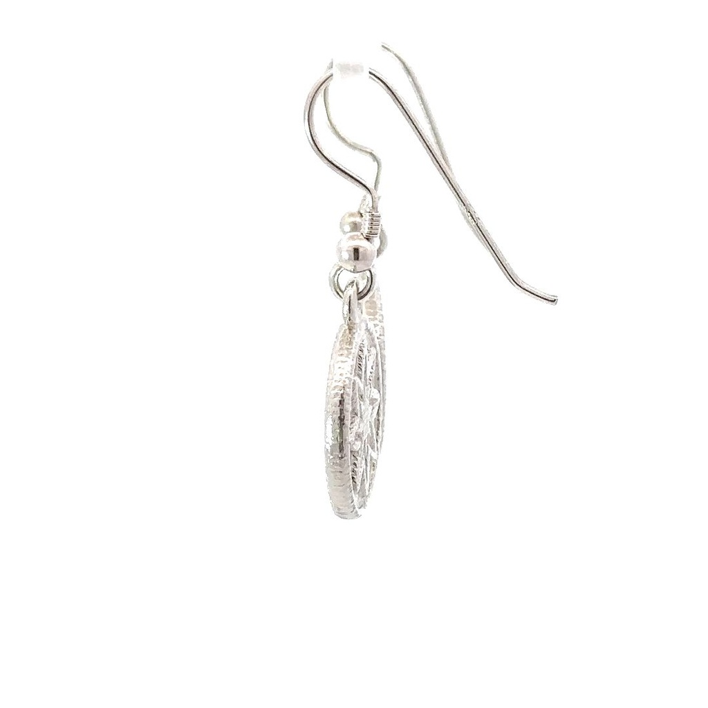 Sterling Silver Star Goroka Earrings