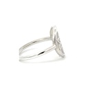 Star Disc Silver Ring