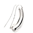 Sterling Silver Graduated Hook Earrings