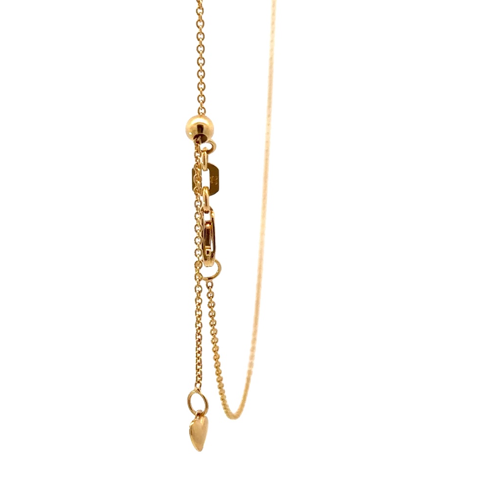 18Carat Gold Slider Chain