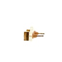 Square Cubic Stud Rose Gold Plate Earrings