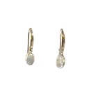 Ruby Sterling Silver Earrings