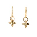 Hugs and Kisses 9k YG Earrings