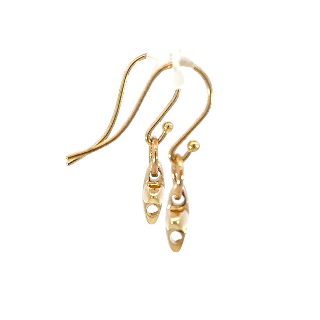 Hugs and Kisses 9k YG Earrings