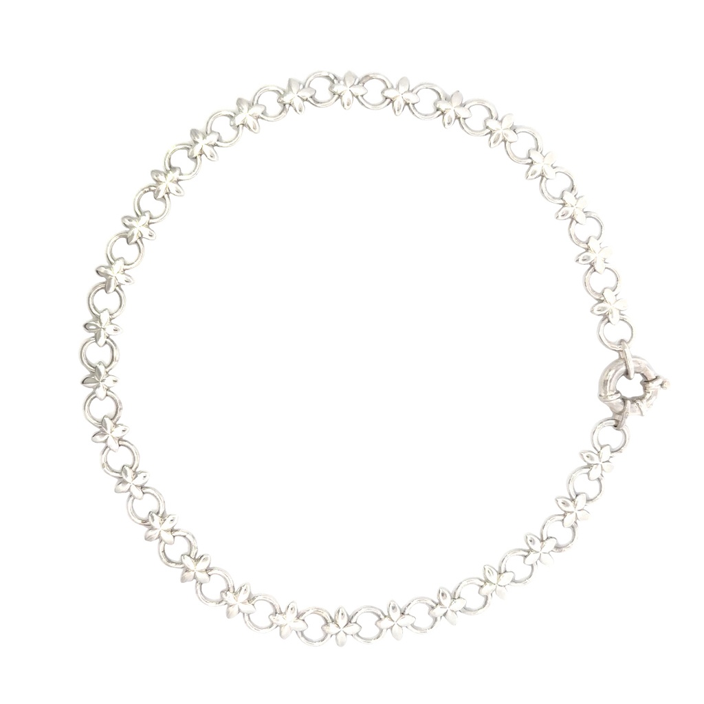 Hugs and Kisses Sterling Silver Necklace