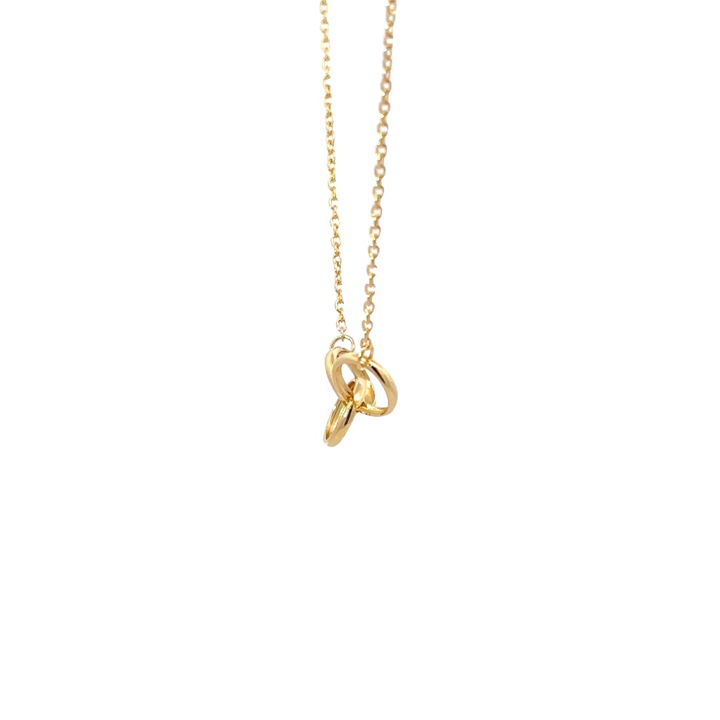 Petals "fortune" Silver Necklace