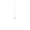 Petals "Courage" Silver Rose Gold Plated Necklace