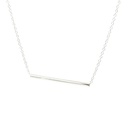 Petals "Courage" Silver Necklace