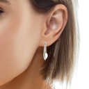 Sterling Silver Small Pearl in U-shape Setting (copy)