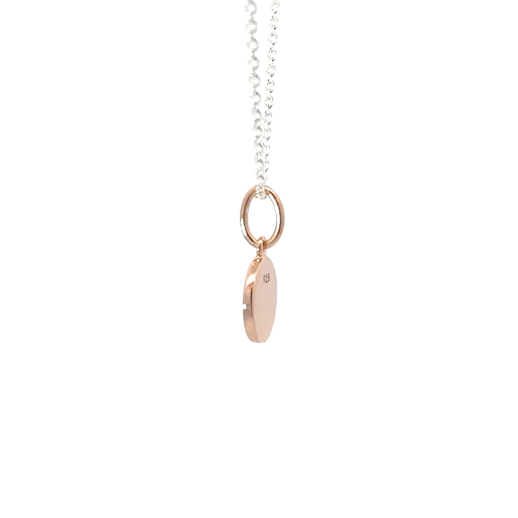 Petals "The Evil Eye" Silver Necklace