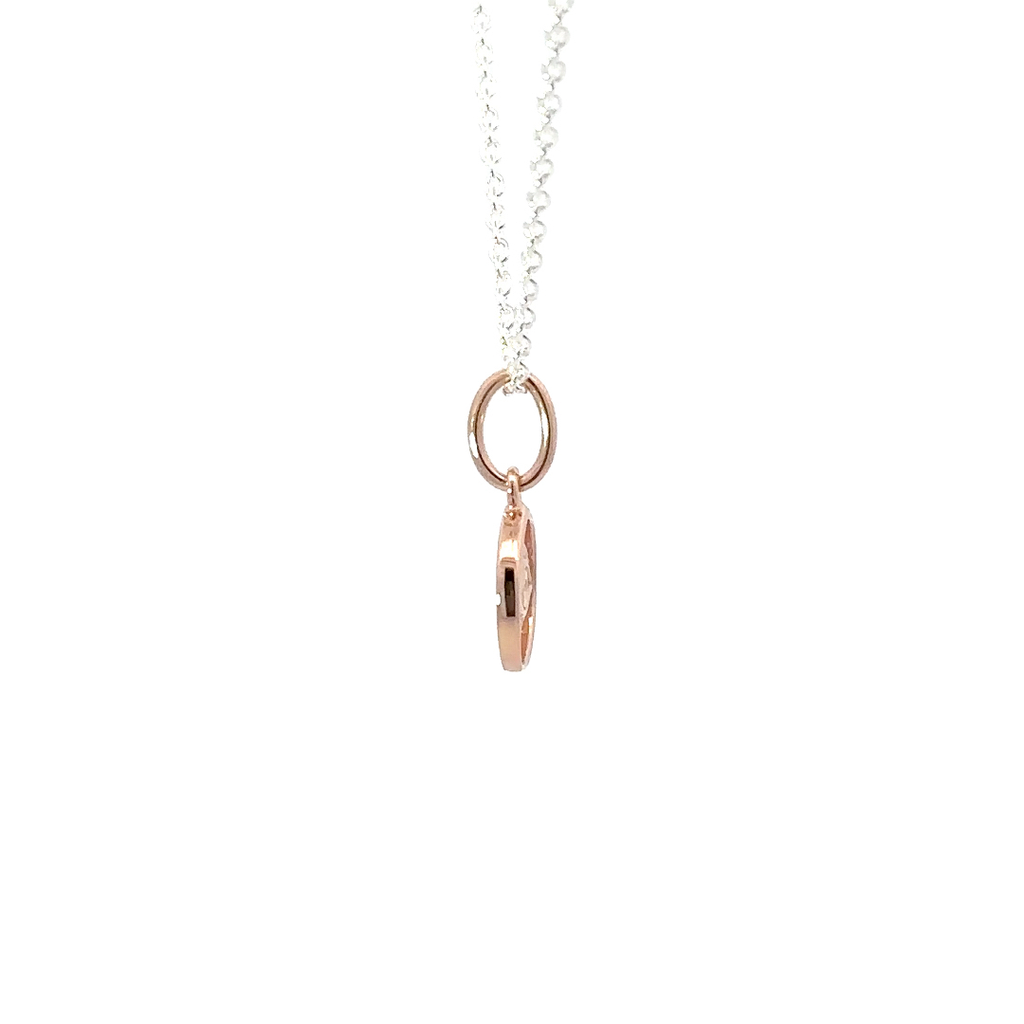 Petals "The Evil Eye" Silver Necklace