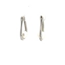 Sterling Silver Small Pearl in U-shape Setting (copy)