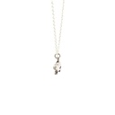 Petals "Sometimes You Will" Silver Necklace