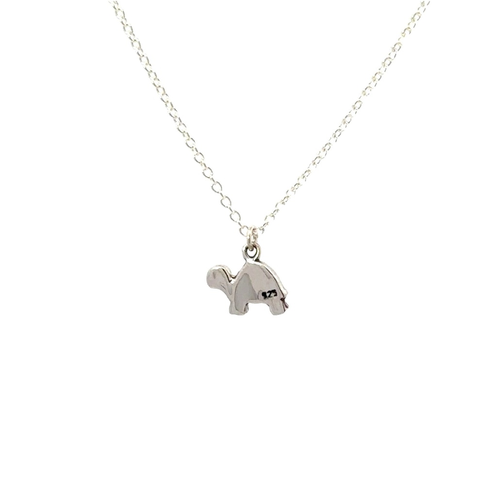 Petals "Sometimes You Will" Silver Necklace