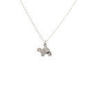 Petals "Sometimes You Will" Silver Necklace