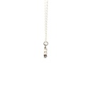 Petals "Sometimes You Will" Silver Necklace