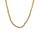 70cm Gold Plated Bead Necklace