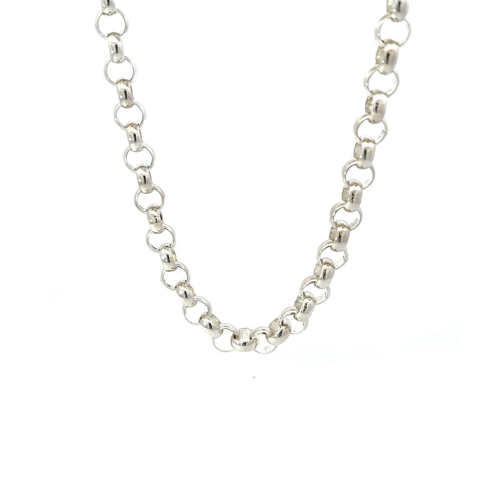 Silver Belchor Chain Necklace