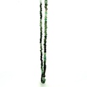 Tourmaline Beaded Necklace With Brass Clasp