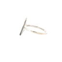 Triangle Design Ring in Sterling Silver