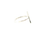 Triangle Design Ring in Sterling Silver