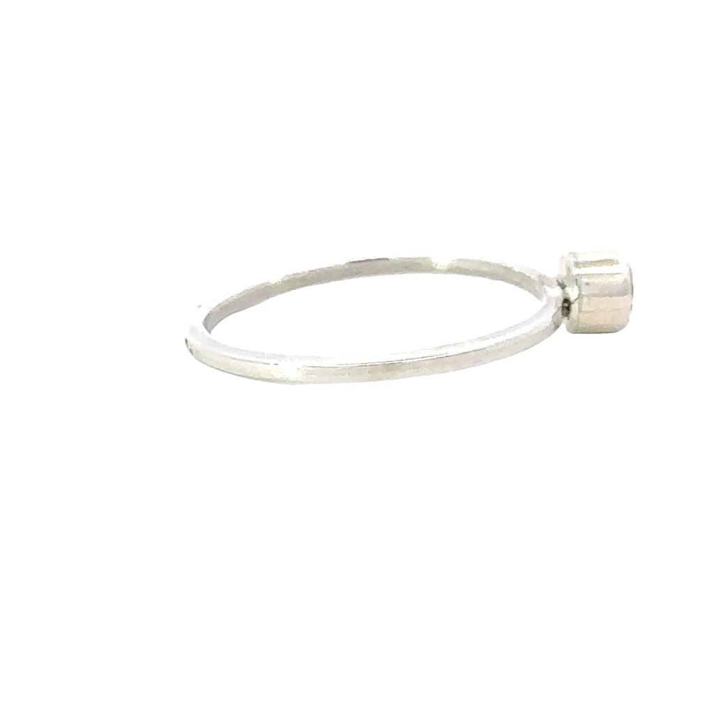 Pink Cubic Set in Sterling Silver