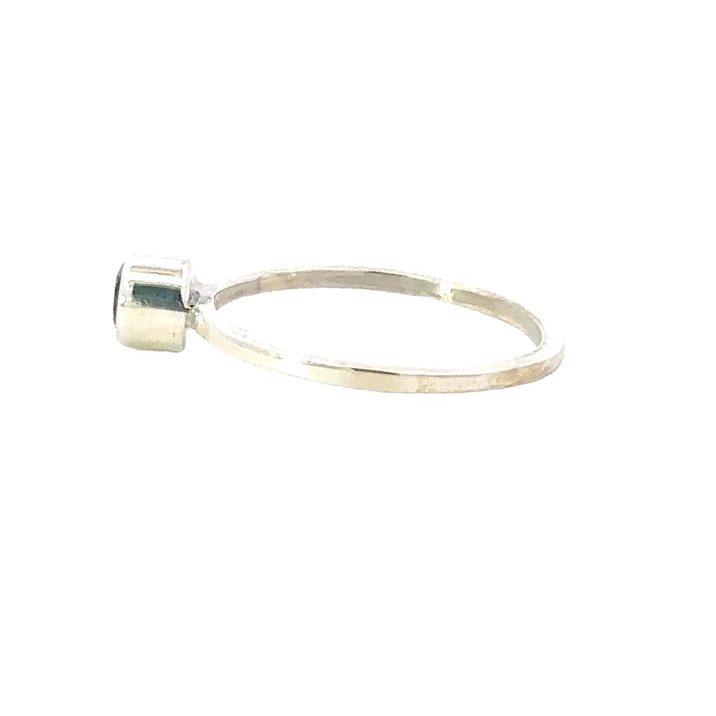 Garnet Set in Sterling Silver