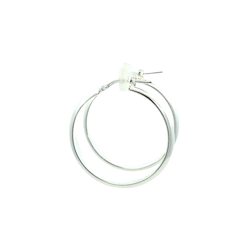 Sterling Silver Hoops 3.3cm