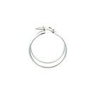 Sterling Silver Hoops 3.3cm