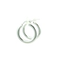 Sterling Silver Hoop Earrings 2.9cm