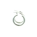 Sterling Silver Hoop Earrings 2.9cm
