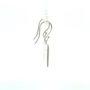 Papua New Guinea Flag Earrings In Sterling Silver
