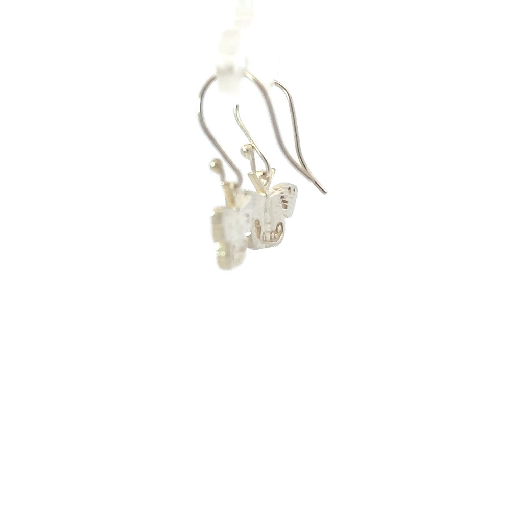 Pepe Butterfly Earrings in Sterling Silver