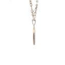 Starburst Disc Buka Pendant In Sterling Silver