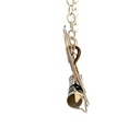Papua New Guinea Bird Of Paradise On Kundu Drum Of Onyx & 18K
