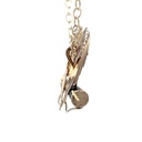 Papua New Guinea Bird Of Paradise On Kundu Drum Of Onyx & 18K