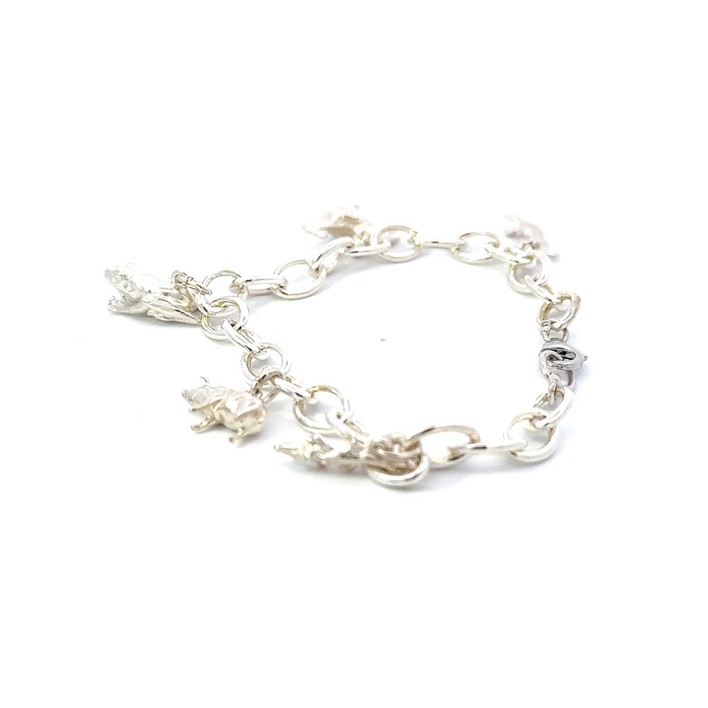Village Wildlife Charm Bracelet