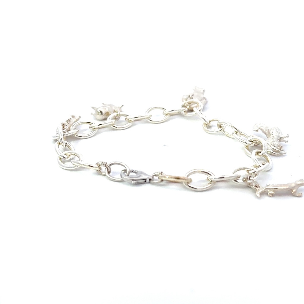 Village Wildlife Charm Bracelet