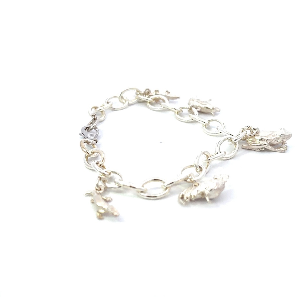 Village Wildlife Charm Bracelet