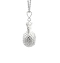 Pineapple Pendant In Sterling Silver