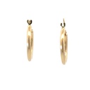 15mm Hoop Earrings In 9ct Yellow Gold