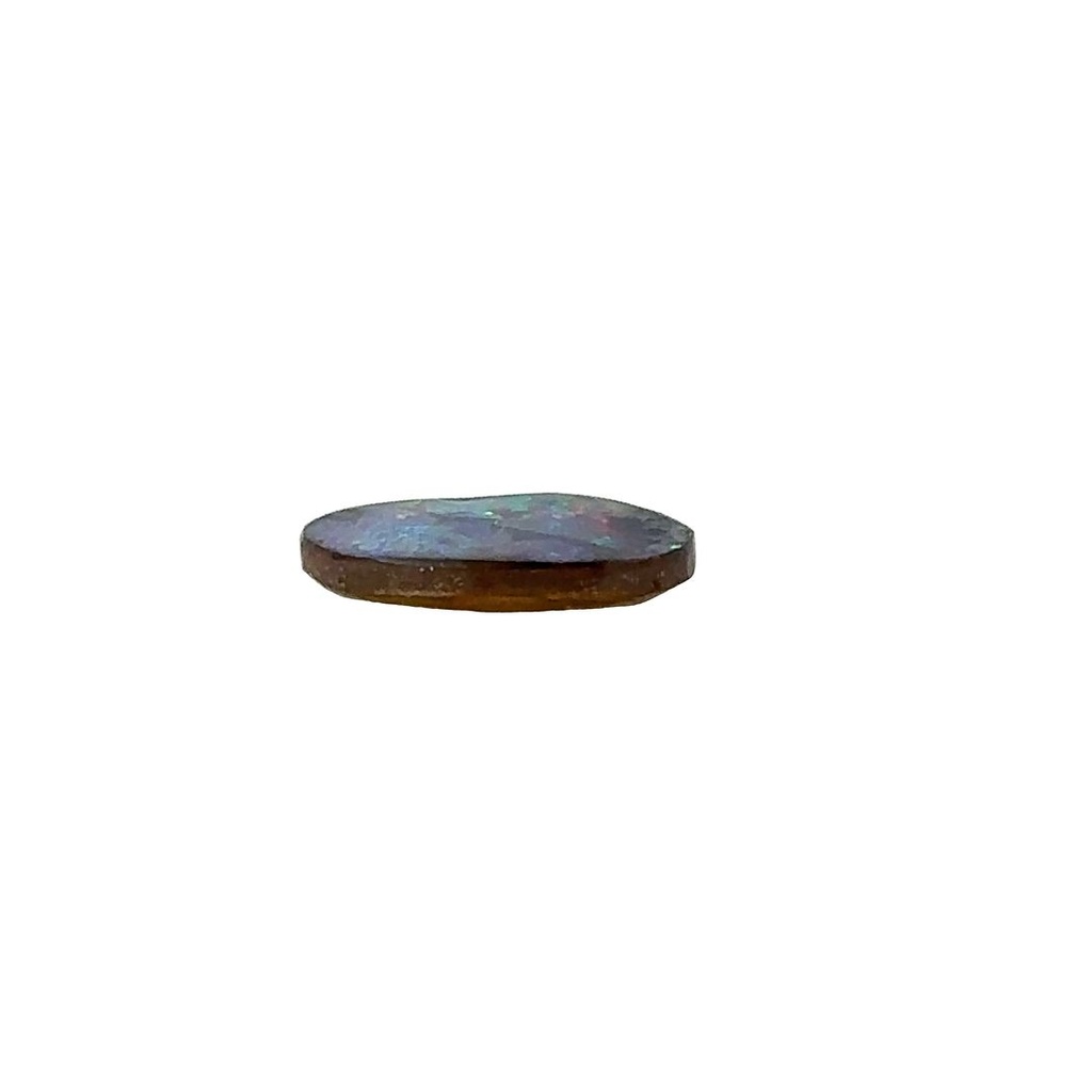 Luxurious Midnight Black Opal Gemstone