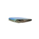 Enchanting Azure & Verdant Mosaic Opal Gemstone