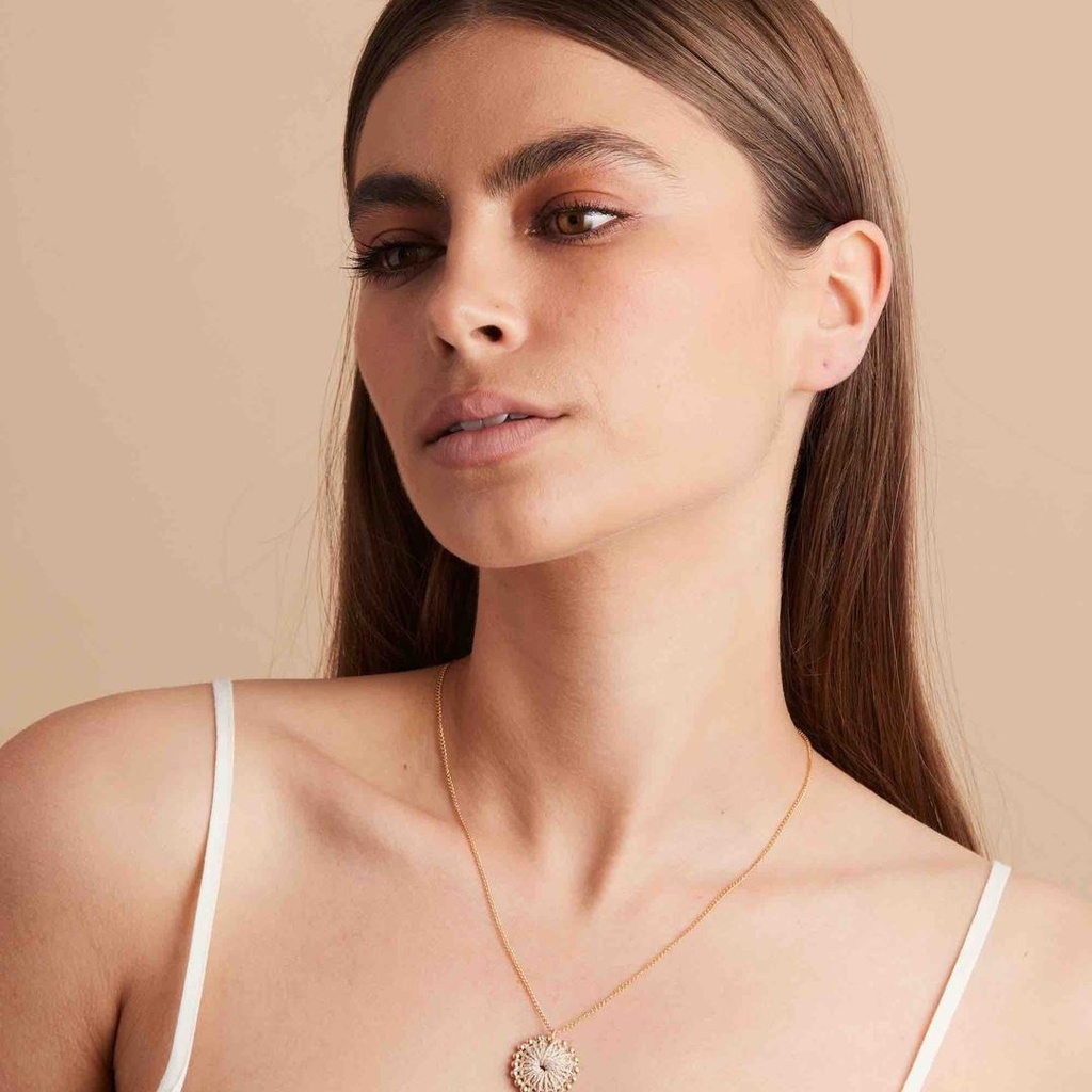 Nambis Necklace Gold by Bilum & Bilas