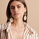 Swirl Necklace Gold by Bilum & Bilas